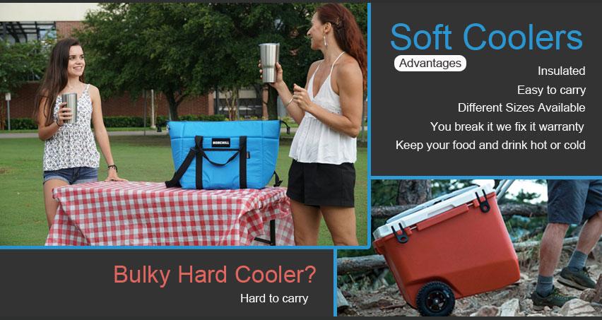 Cooler Bag Instead of a Bulky Hard Cooler