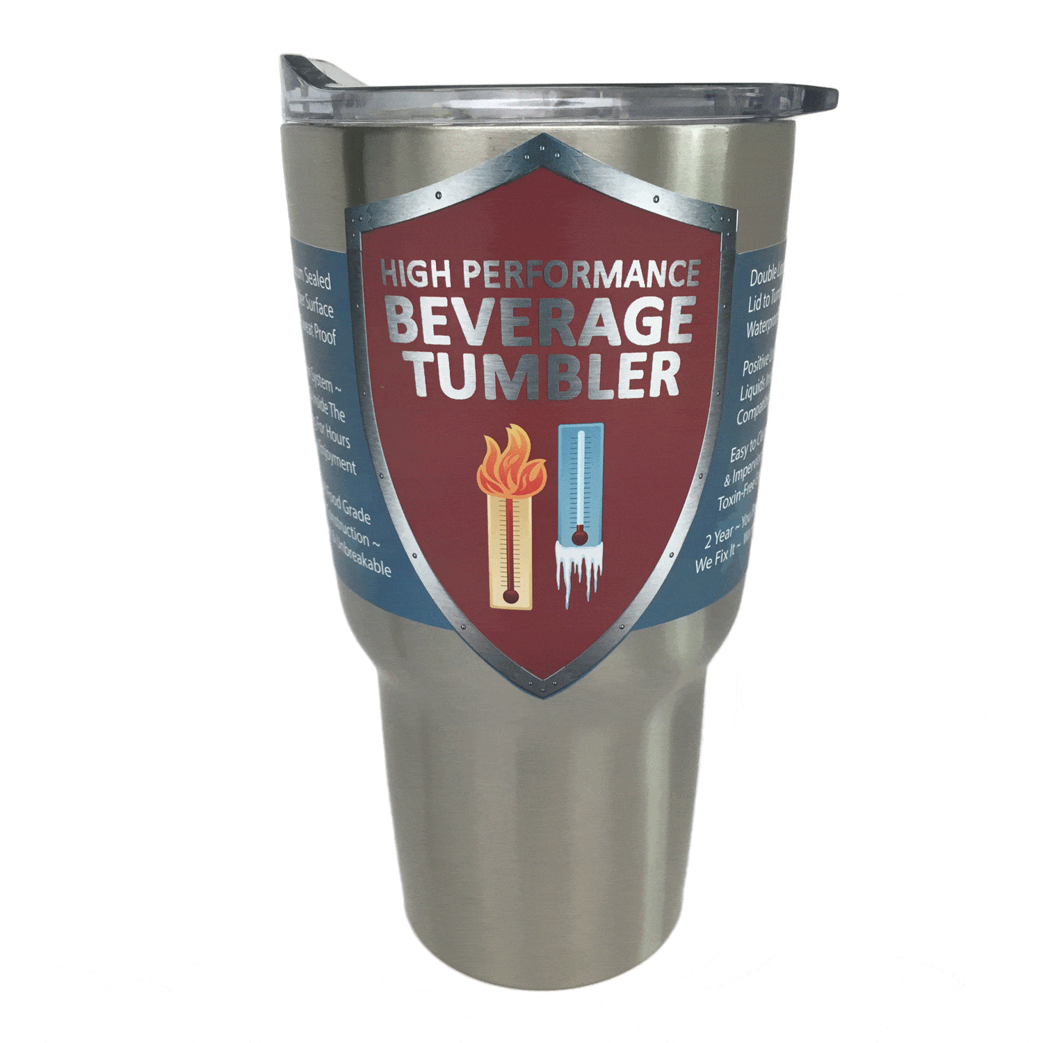 Double Wall Stainless Steel Tumbler - 30 Oz - NorChill® Coolers & Drinkware