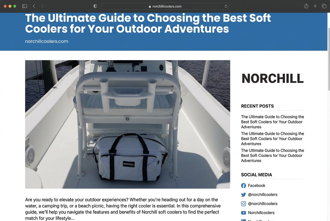The Ultimate Guide to Choosing the Best Soft Coolers for Your Outdoor Adventures