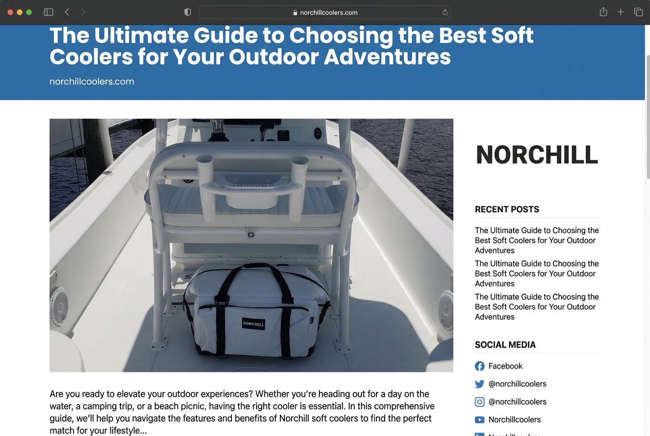 The Ultimate Guide to Choosing the Best Soft Coolers for Your Outdoor Adventures