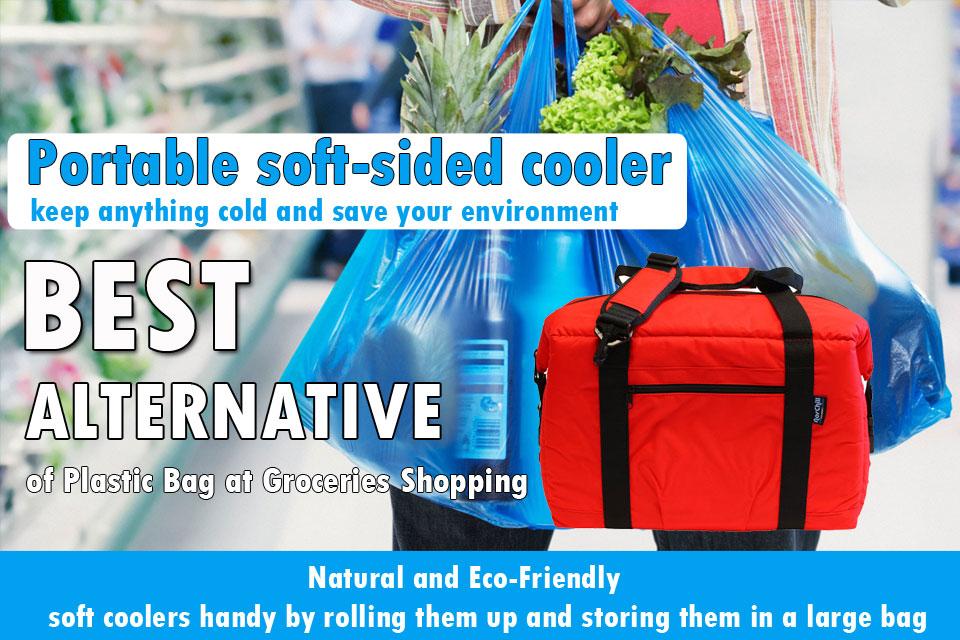 Soft Cooler Bags Keep Groceries Safe and Cold