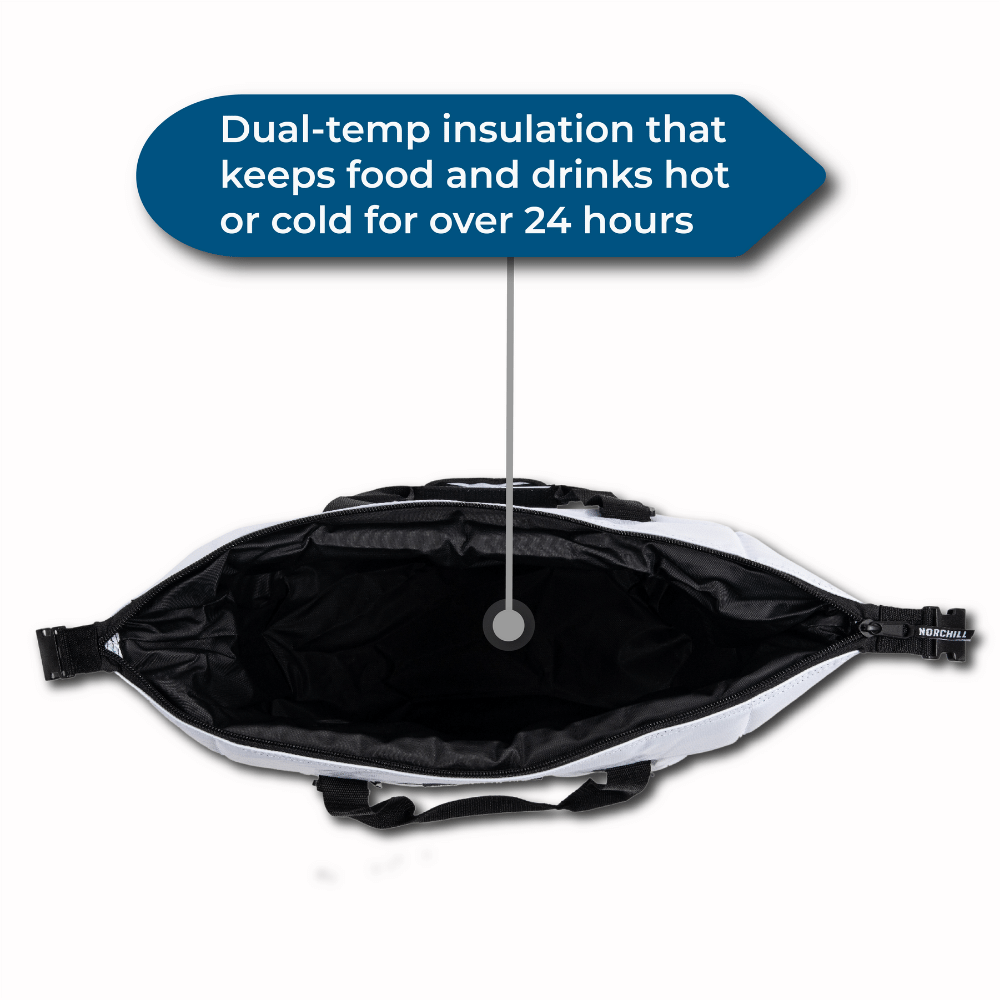 Insulated fish top cooler bags