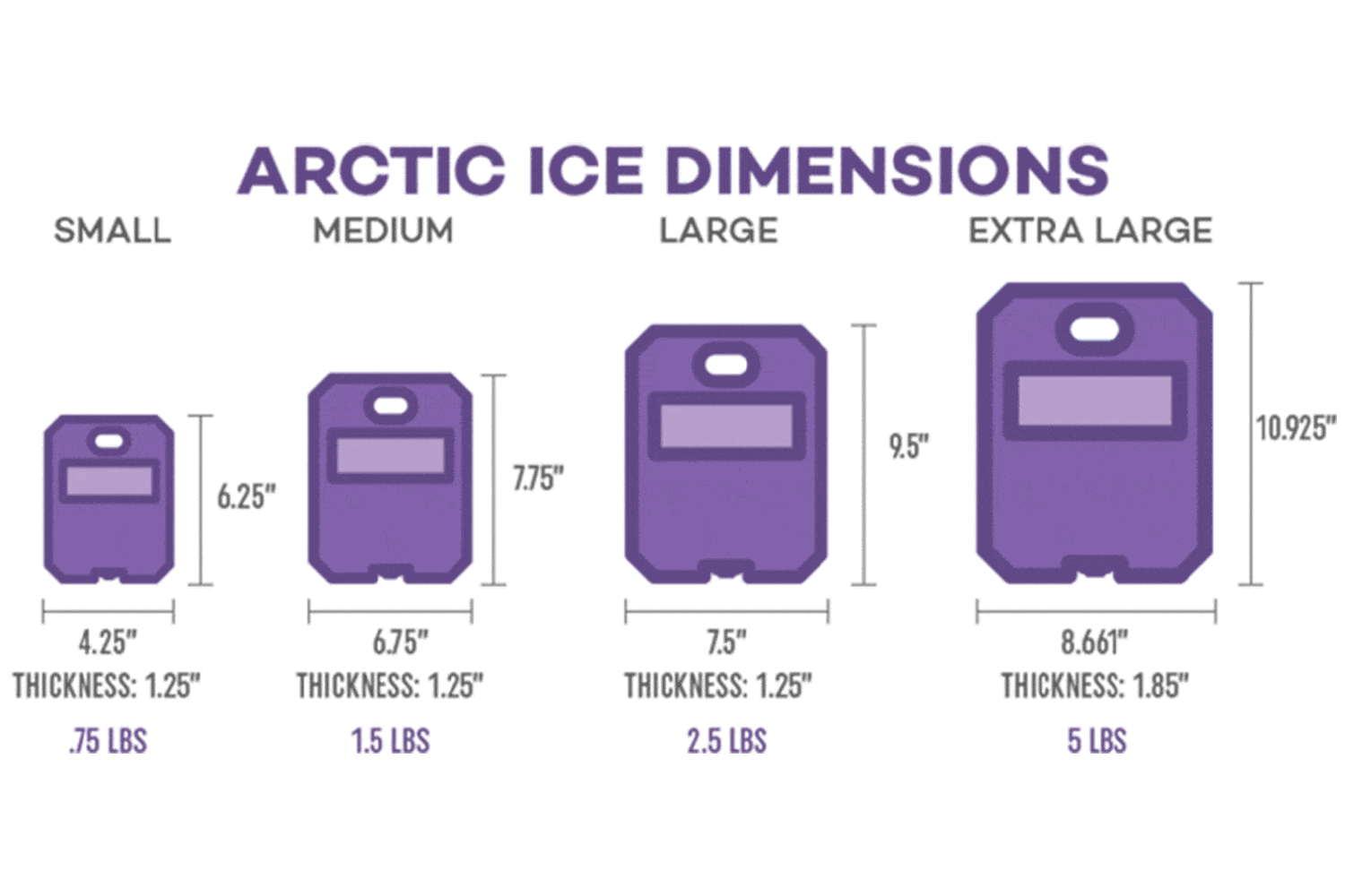 Arctic Ice Tundra Series Ice Pack