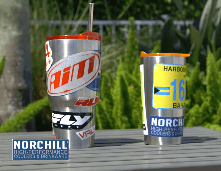 Double Wall Stainless Steel Tumbler - 20 Oz - NorChill® Coolers & Drinkware